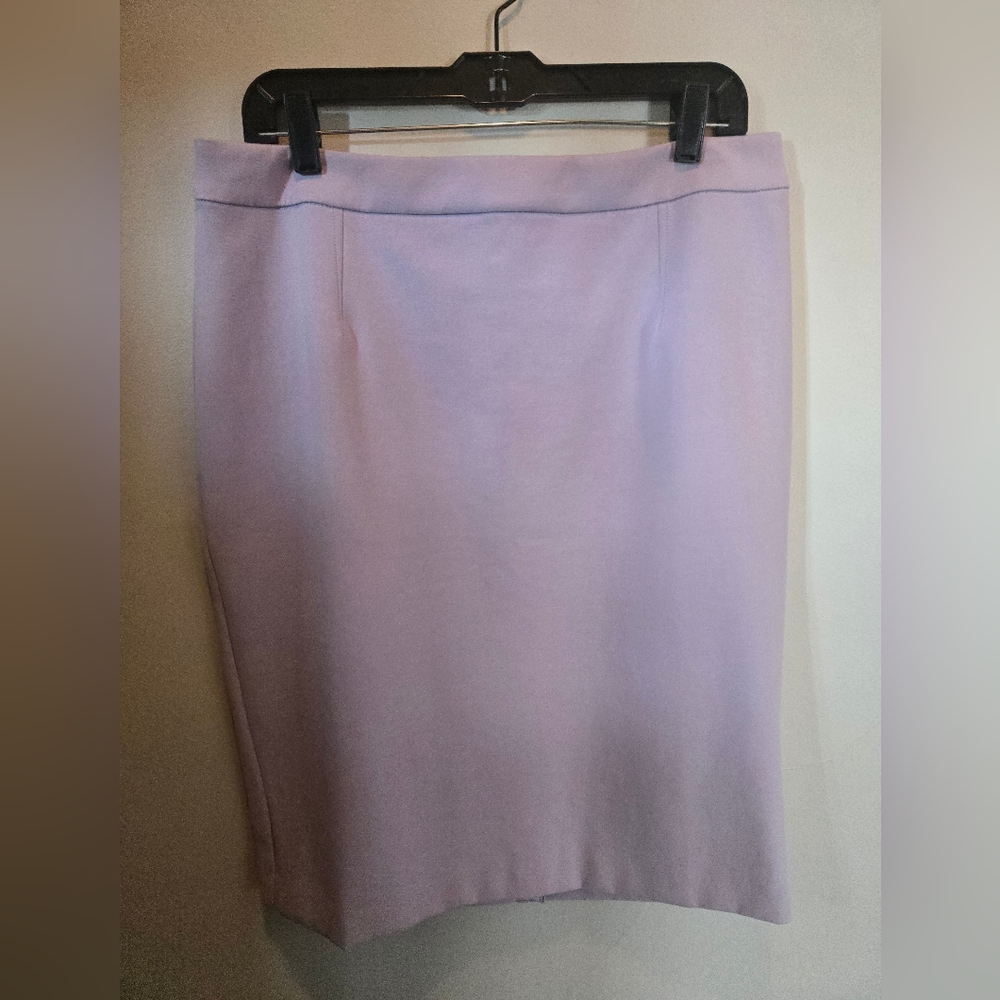 White House Black Market Light Purple Pencil Skirt